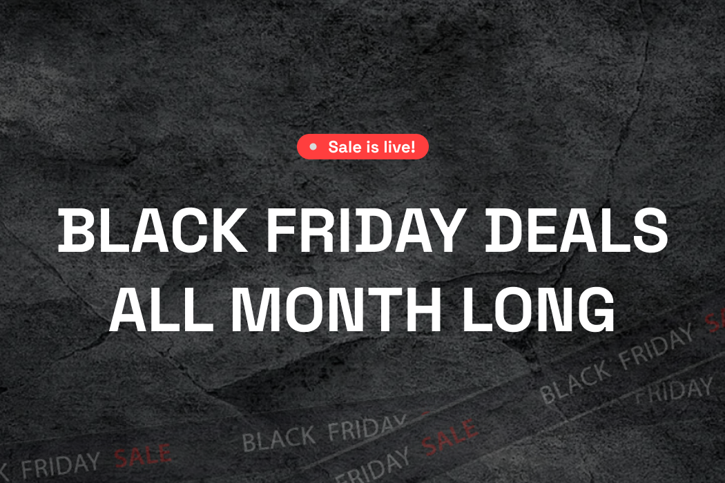 Black November - A Month of Black Friday Deals!