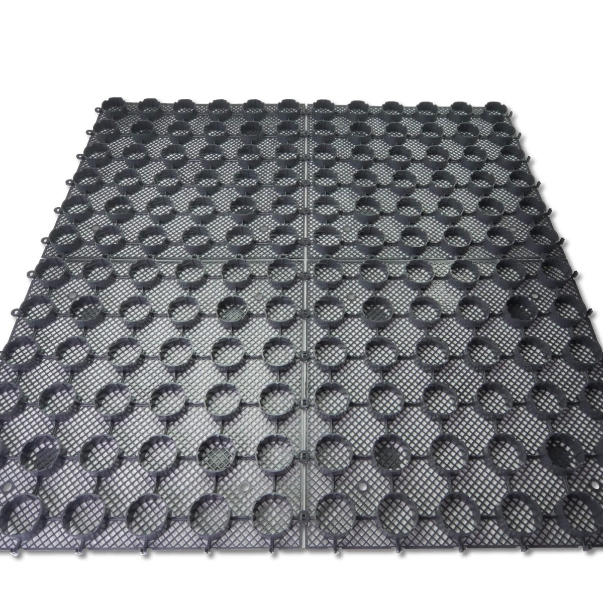 Growtivation GravelRings - 500x500x25mm - Black - (4 Tiles per pack = 1M²)