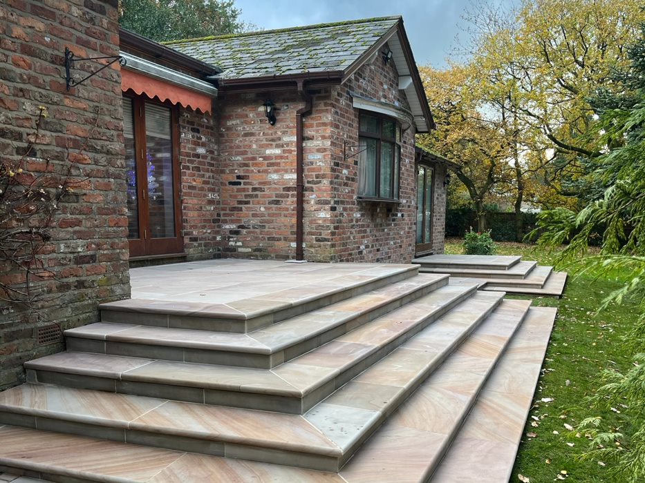 Honed Camel Paving & Steps