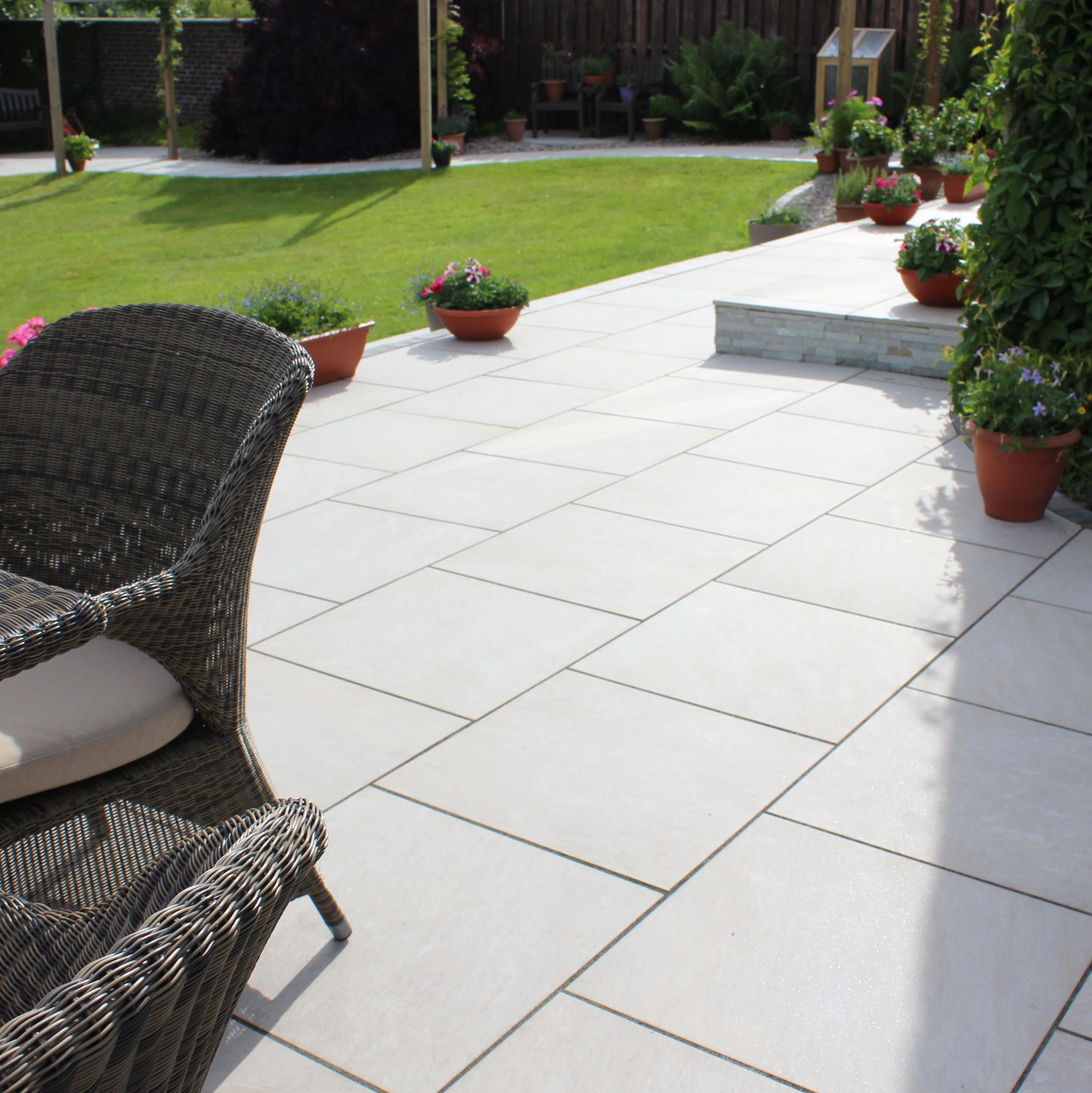 Talasey Vitripiazza Bellezza Riva Outdoor Porcelain Paving 600 x 600 x 20mm - 23.04m2 Pack - *CLEARANCE*