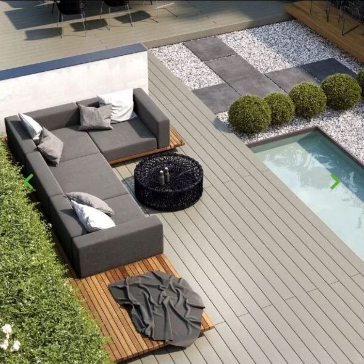 Ecoscape - Forma Decking - Deck Board - Flint  - 3 Metre