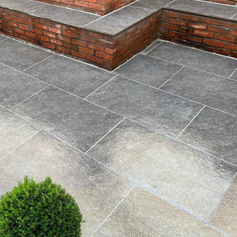 Talasey Vitripiazza Cava Quartz Lustre Outdoor Porcelain Paving 1200 x 600 x 20mm - 21.60m2 Pack - *CLEARANCE*