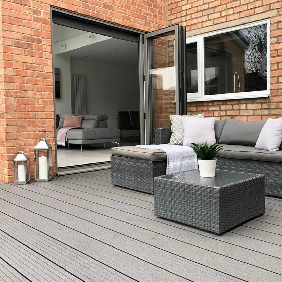 Ecoscape - Clarity Decking - Deck Board - Graphite - 3 Metre