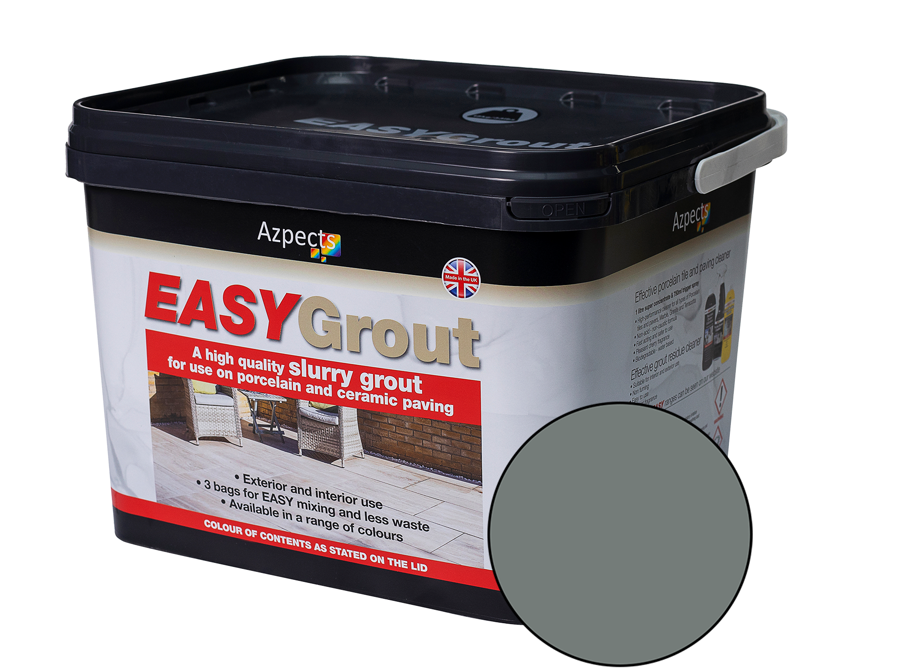 EASYGrout Jointing Grout 15Kg - Grafito