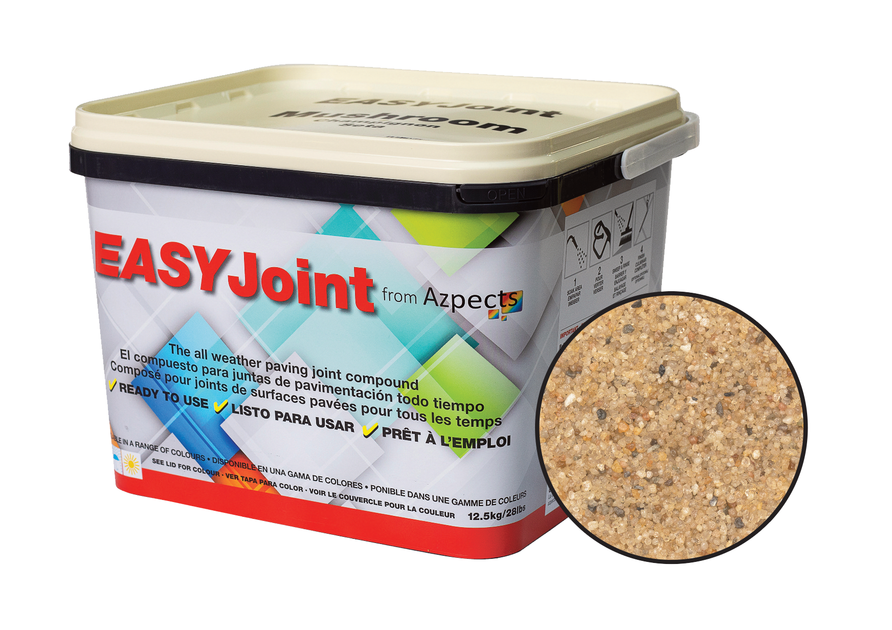 EASYJoint Jointing Compound 12.5Kg - Mushroom