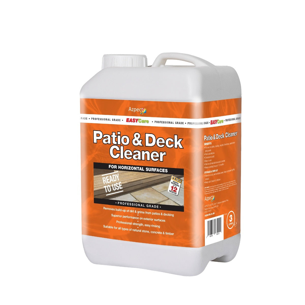 EASYCare Patio & Deck Cleaner - 3 Litre