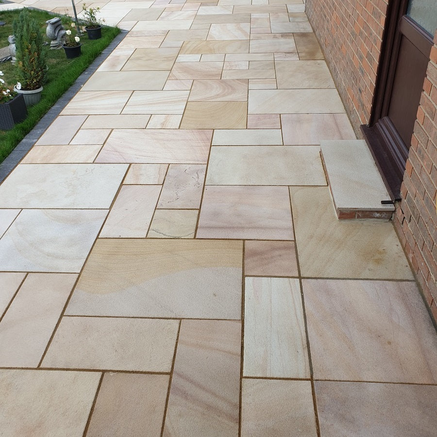 Pave World - Sandblast - Project Pack 19.50m2 - Caramel Buff