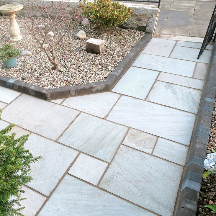 Pave World  - 22mm Calibrated - Project Pack 19.50m2 - Light Grey