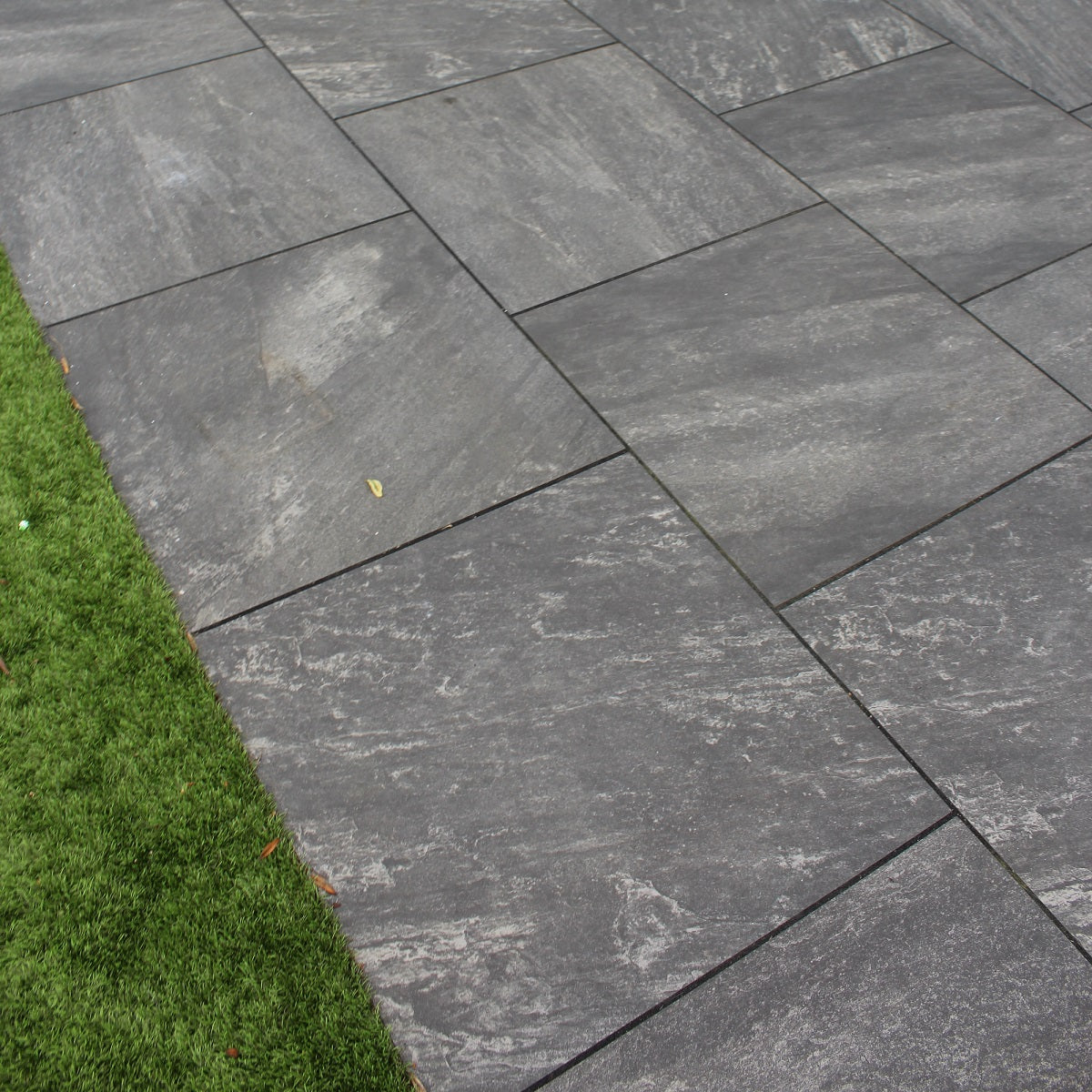 Monocroma - Black - 600x600mm Outdoor Porcelain Paving Tiles