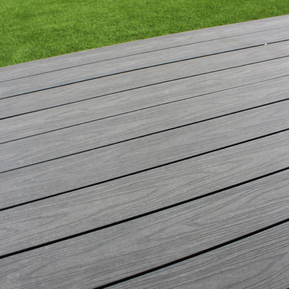 Optimum Composite Decking - Antique & Ash Grey 3.6M Capped Dual-Sided Deck Board