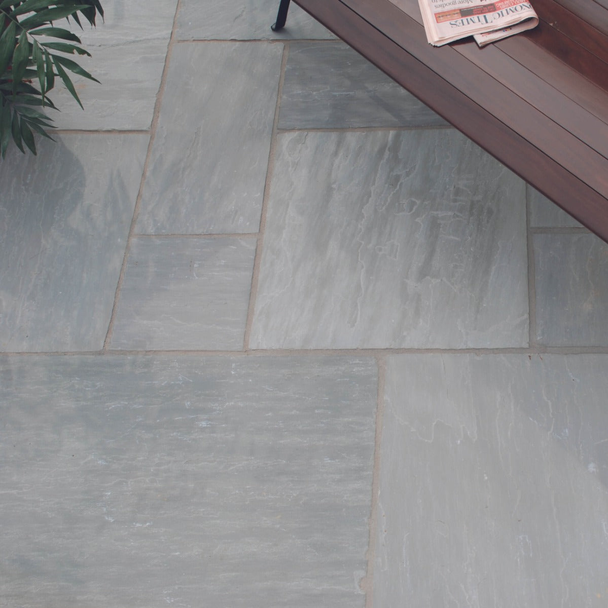 Strata Stones Whitchurch Grey Sandstone Paving Project Pack 22mm Calibrated - 15.25m2 Pack