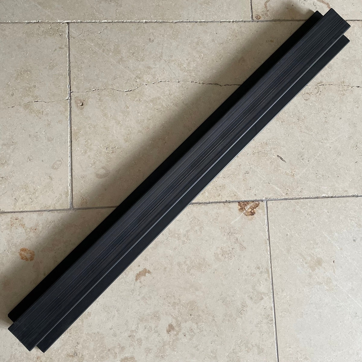 Traditional Composite Panel Cladding Joint Trim - Pitch Black