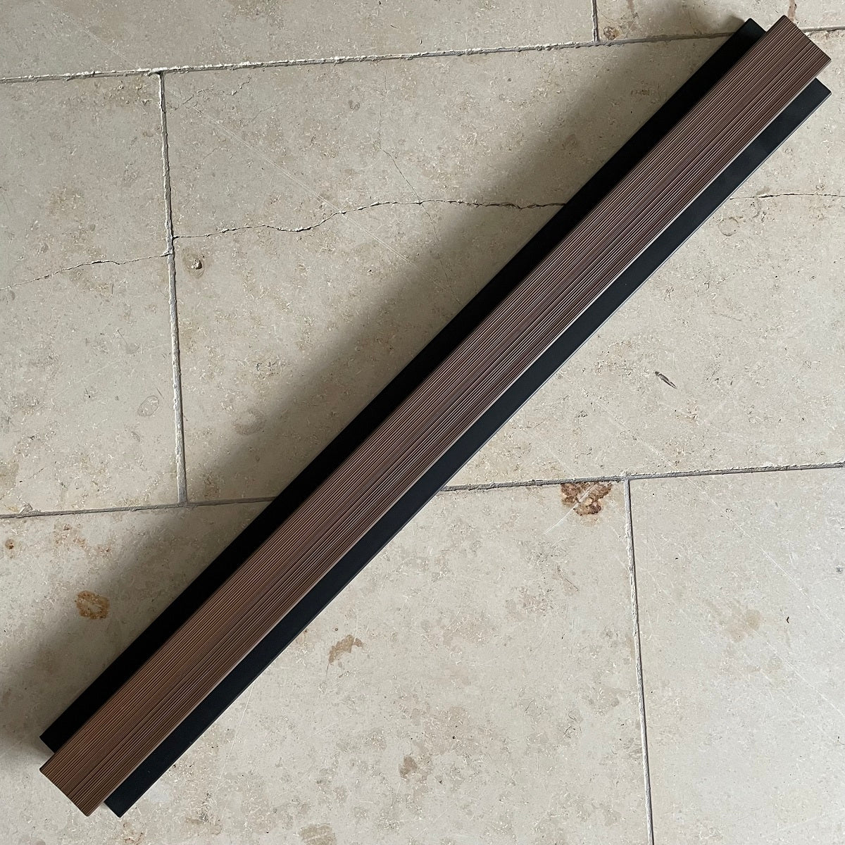 Traditional Composite Panel Cladding Joint Trim - Cedar Brown