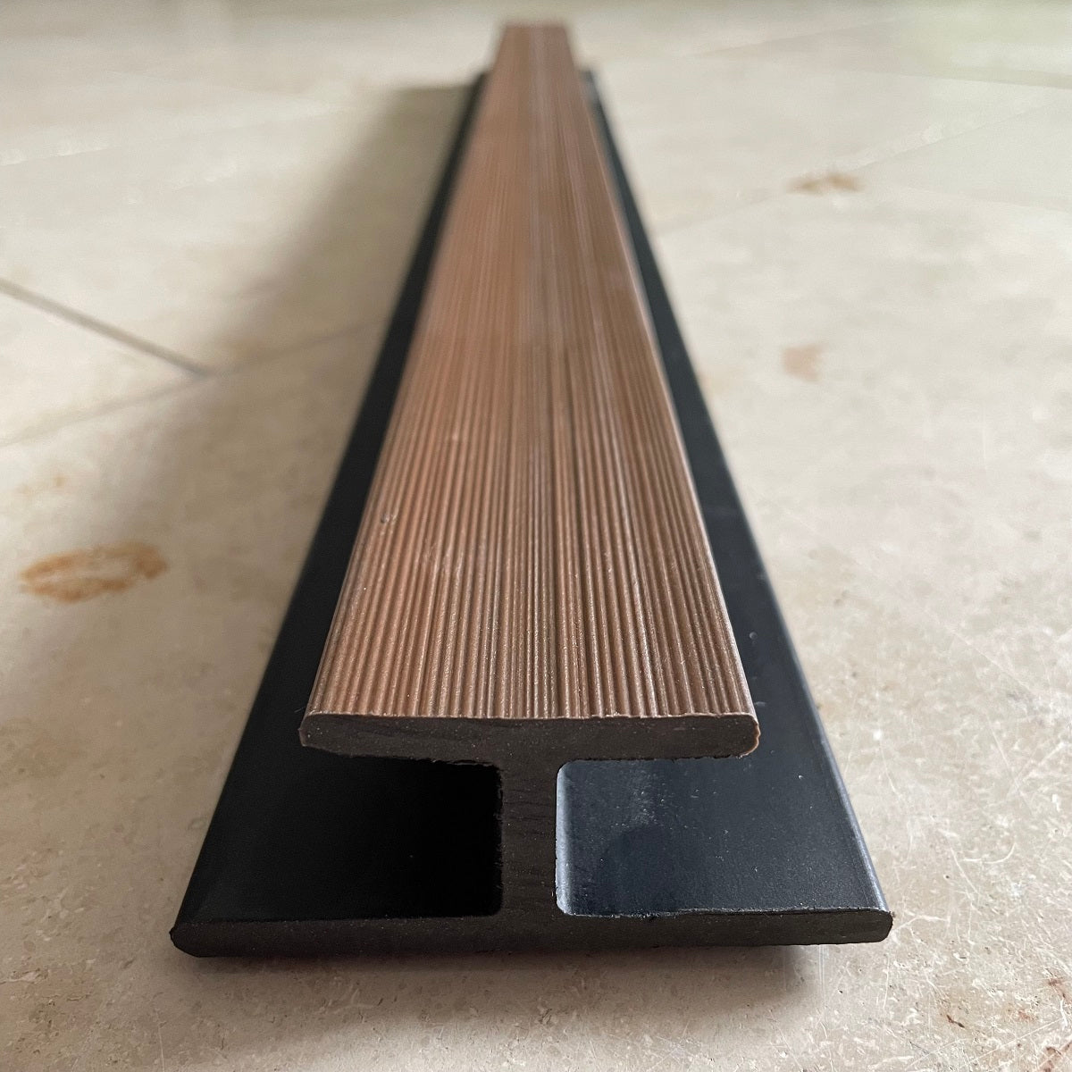 Traditional Composite Panel Cladding Joint Trim - Cedar Brown